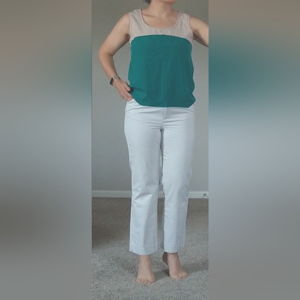 Stretch cotton Chino pants